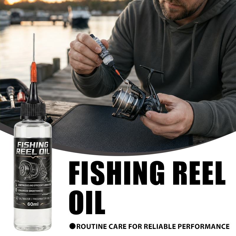 Spincast Reel - Fishing Reel Oil Lubricant Liquid Maintenance