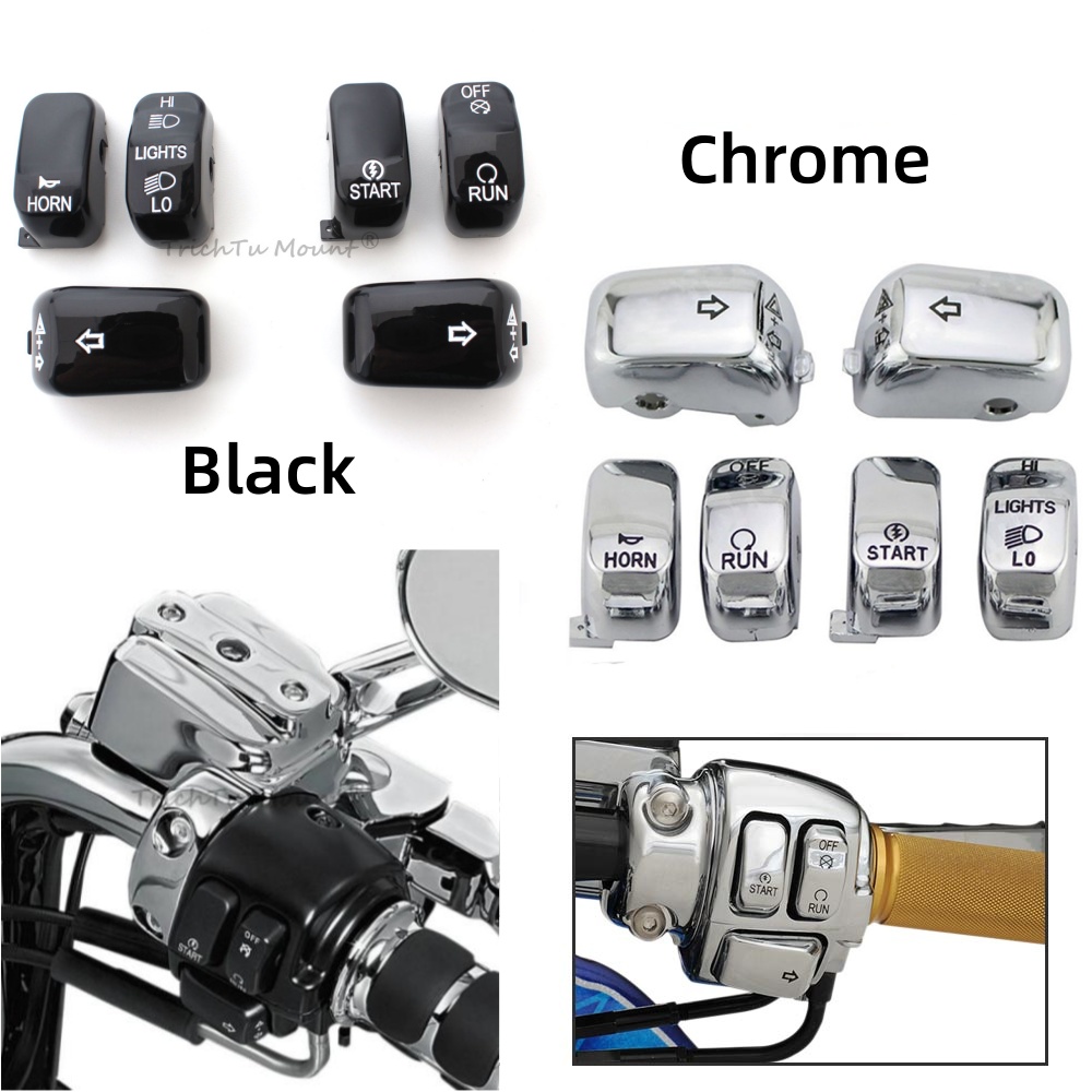 Abu Garcia Reel Revo - Motorcycle Handlebar Control Switch Caps Buttons