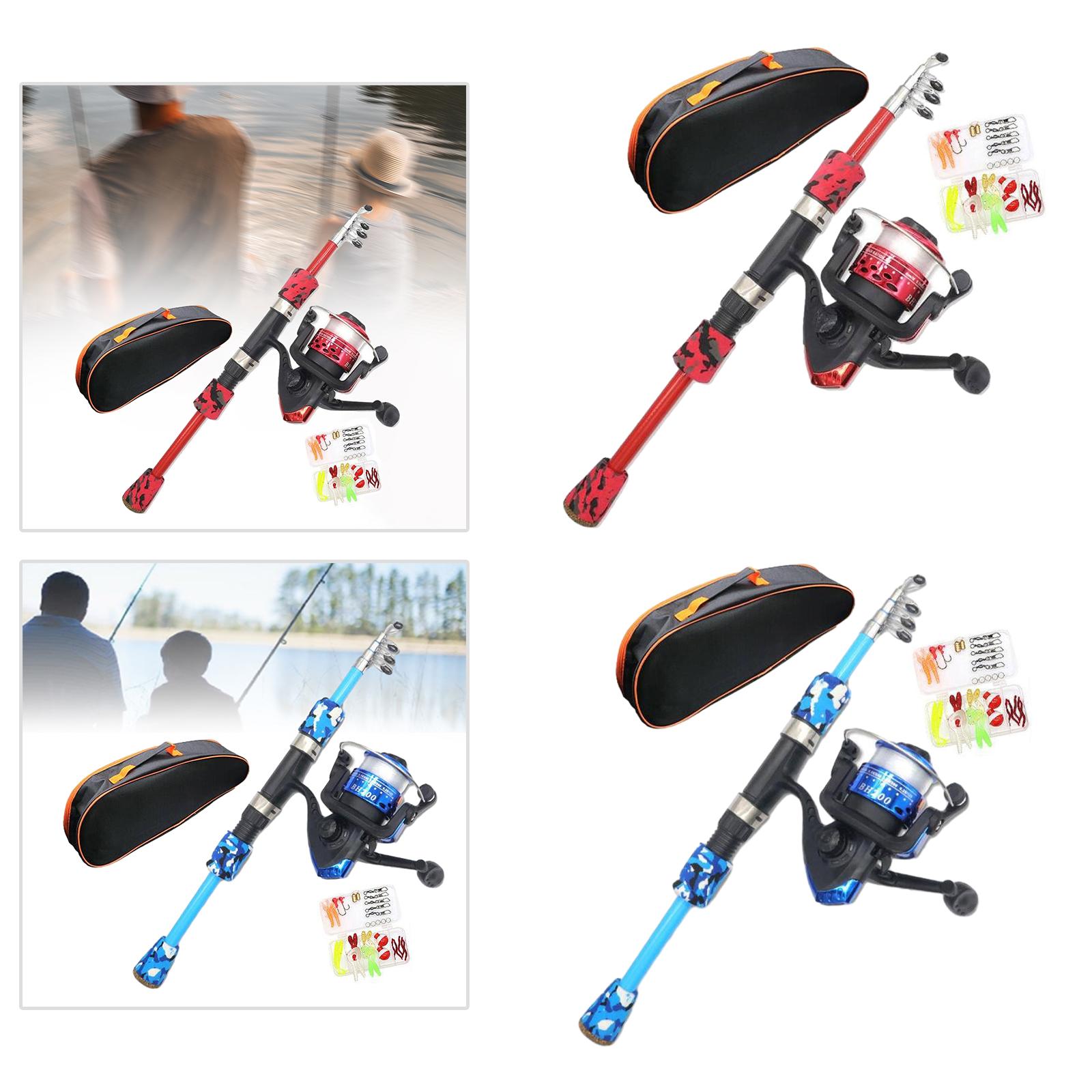 Kids Fishing Rod Set EVA Handl - Reel Bag ulasan dan harga