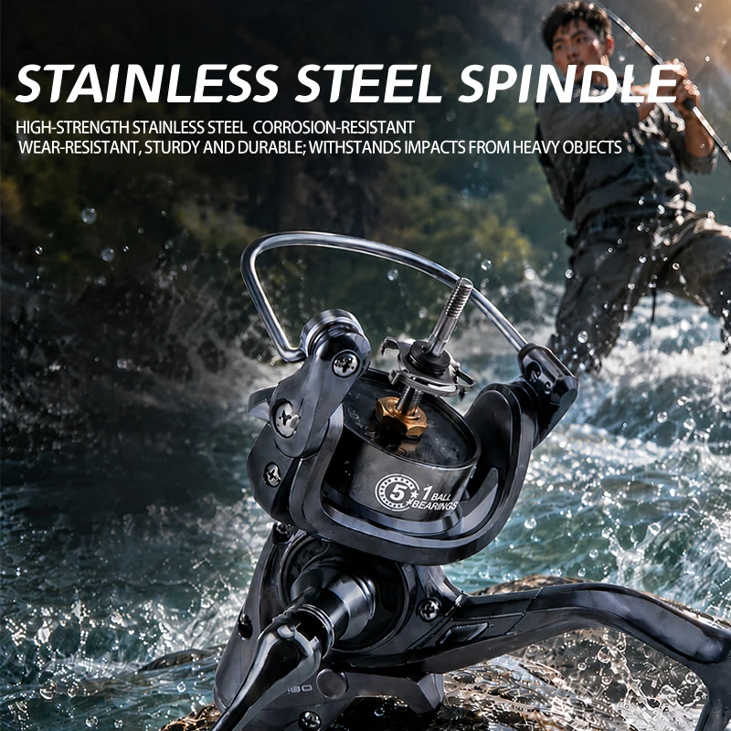 DEUKIO Mini Double Brake Desig - Surf Reel ulasan dan harga
